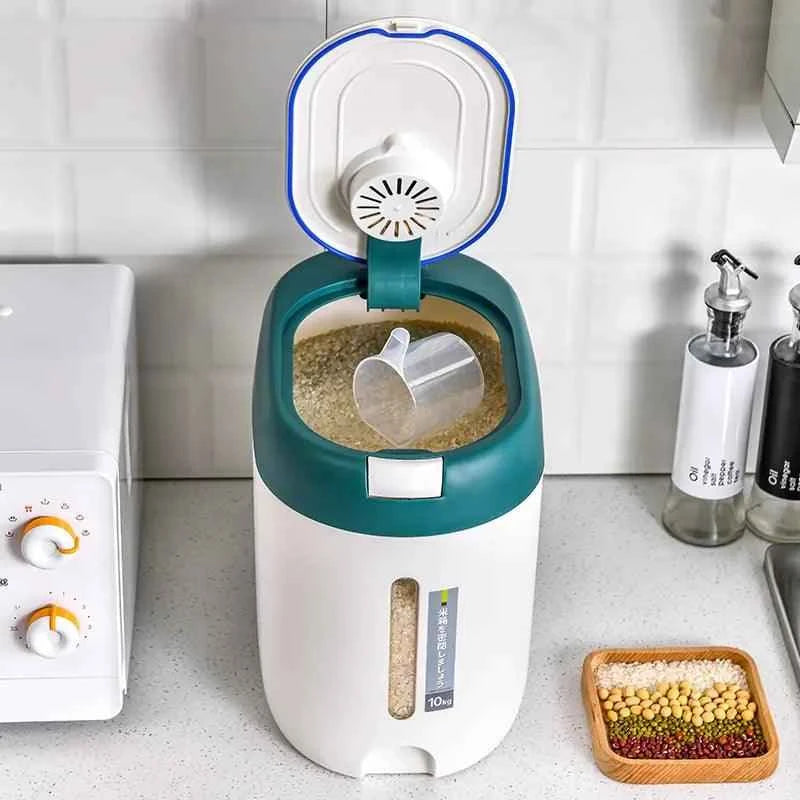 Automatic Kitchen Rice Bin - Fullshopping