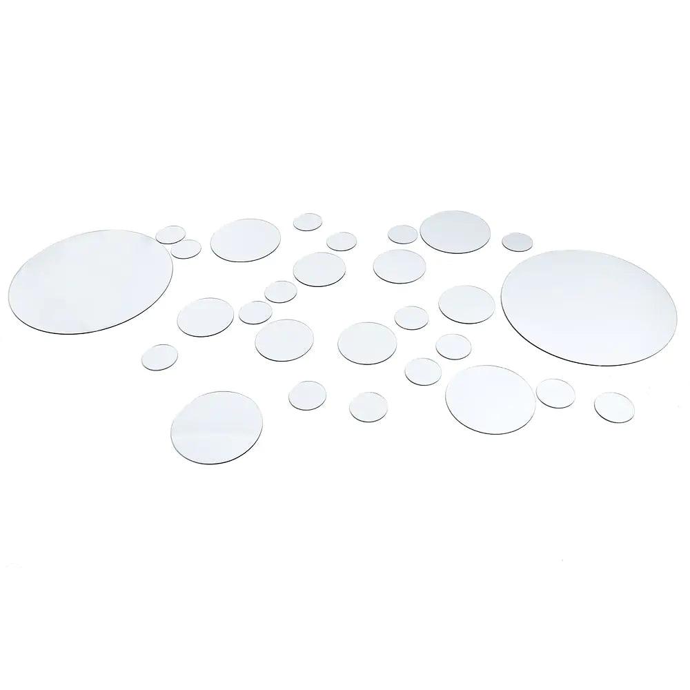 3D Mirror Wall Sticker - Fullshopping
