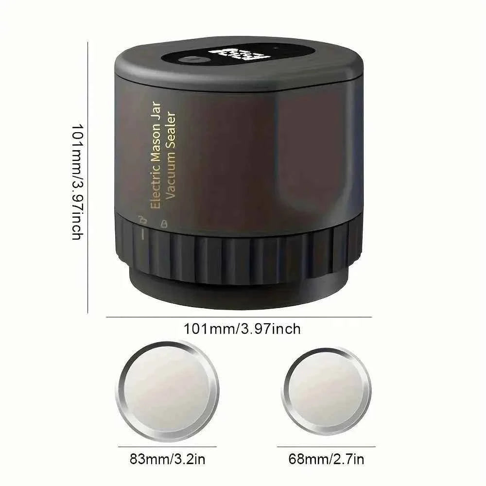 Electric Mason Jar Vacuum Sealer - Fullshopping