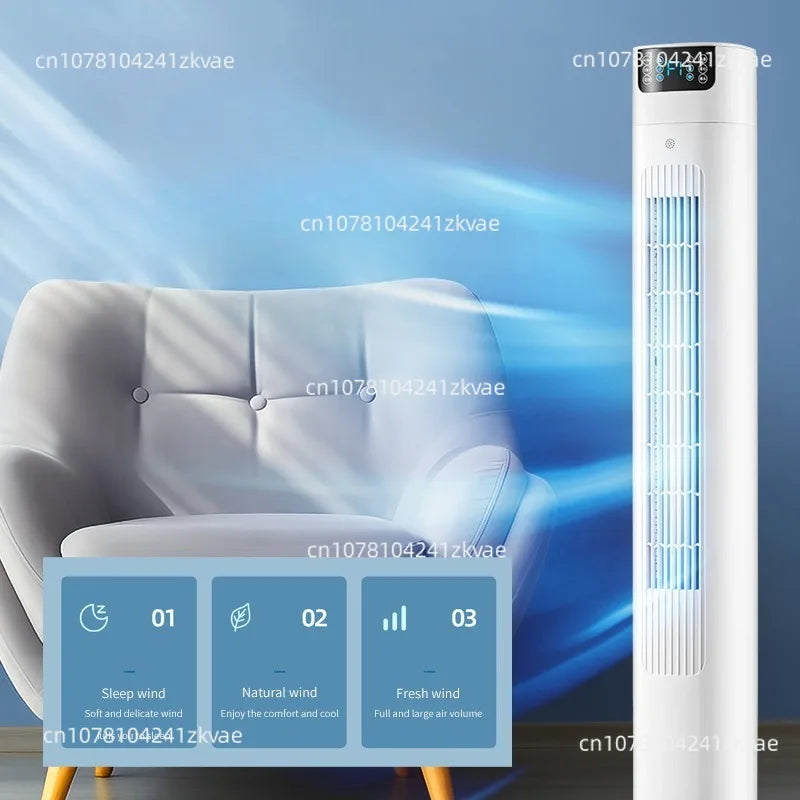 New Tower Home Smart Bladeless  Bedroom Silent Floor Electric Fan Electric Fan