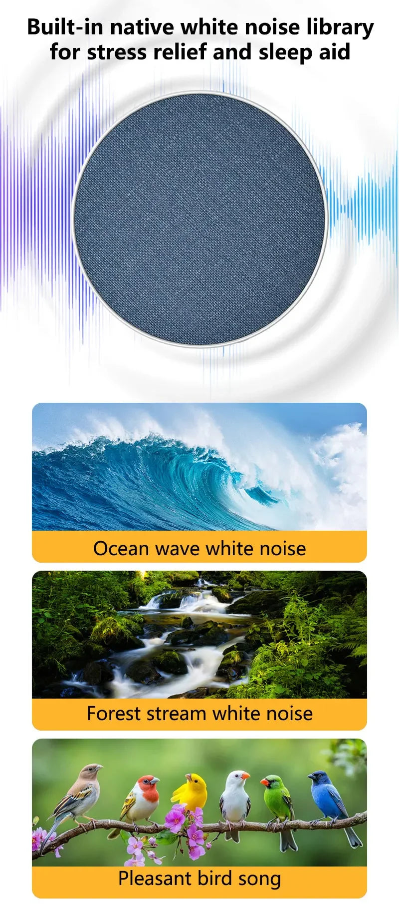 Pillow Side Sleep Aid Speaker Ultrasonic Sleep Aid High Dynamic Sound Quality Under Pillow Butterfly Bluetooth Speaker 2026
