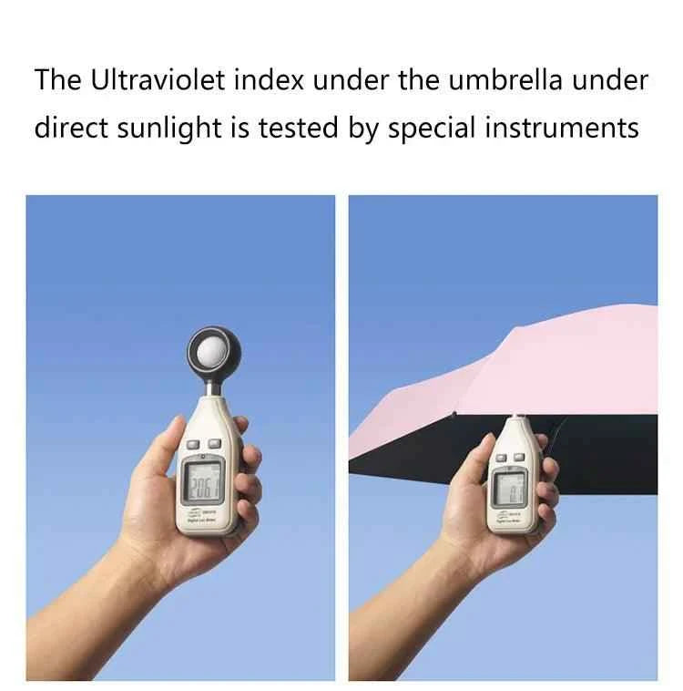 Outdoor Mini Sun Umbrella UV Protection - Fullshopping