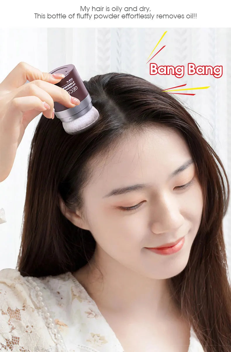 Fluffy powder, lazy bangs, greasy hair, no washing, no harm, fluffy light dry hair, spray powder - Fullshopping