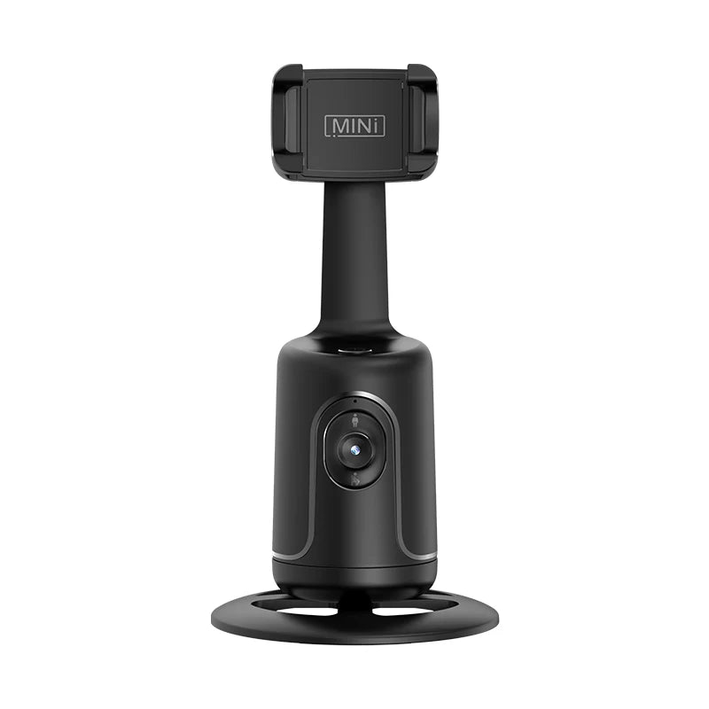 Phone Stabilizer Smart Facial Tracking Detachable Phone Clip with Fill Light Desktop Phone Stand Wireless Selfie Stick Tripod - Fullshopping
