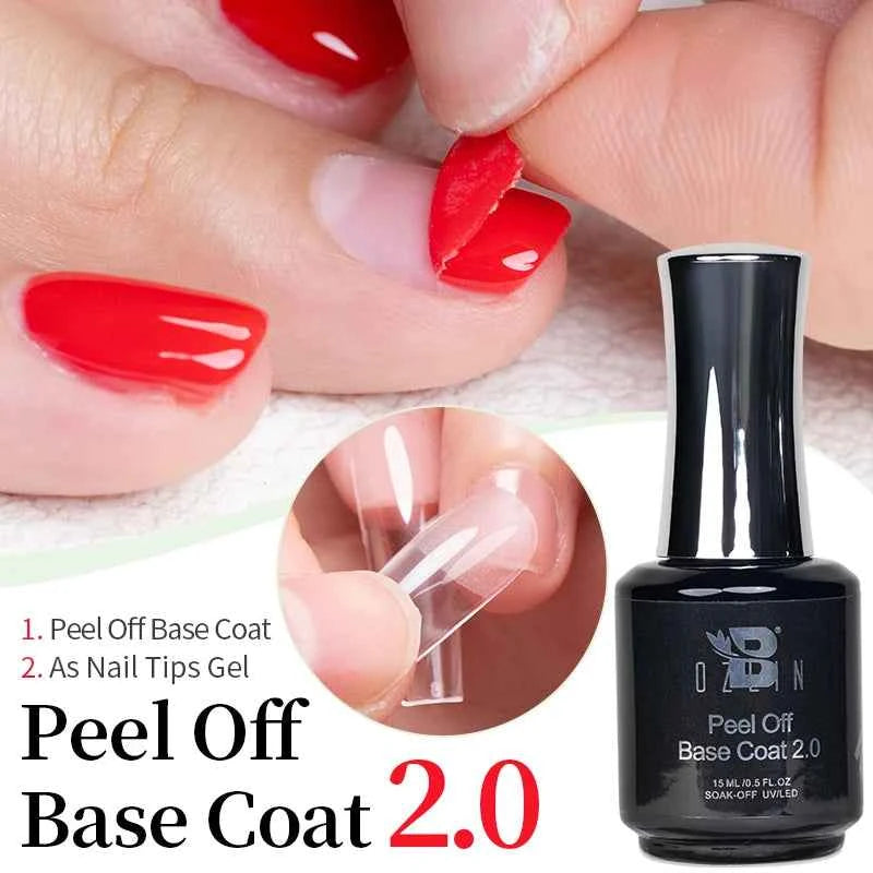 BOZLIN 15ML Super Top Coat  Function Gel No Wipe Matte Top Gel Transparent Soak Off  UV LED Nail Art Manicure Gel Varnish Primer - Fullshopping