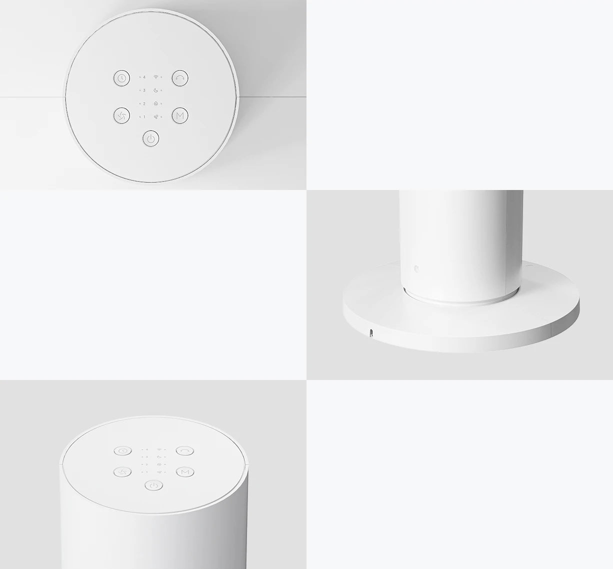 MIJIA Smart DC Frequency Conversion Tower Fan 2nd,150° Oscillating Standing Fans For Room,4 Speed,3 Mode,CN Version With Adapter