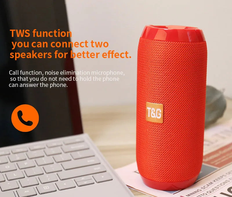 Wireless Portable Bluetooth Speaker Caixa De Som Blutooth Music Sound Box For Radio FM Subwoofer Blootooth Audio Hand Free Baffe - Fullshopping