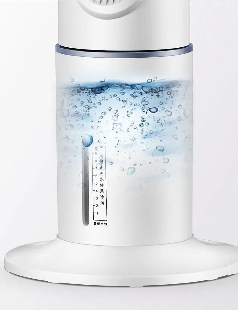 Air Conditioning Fan Humidification Chiller Household Water Cooling Fan Mobile Air Conditioner Vertical Mute