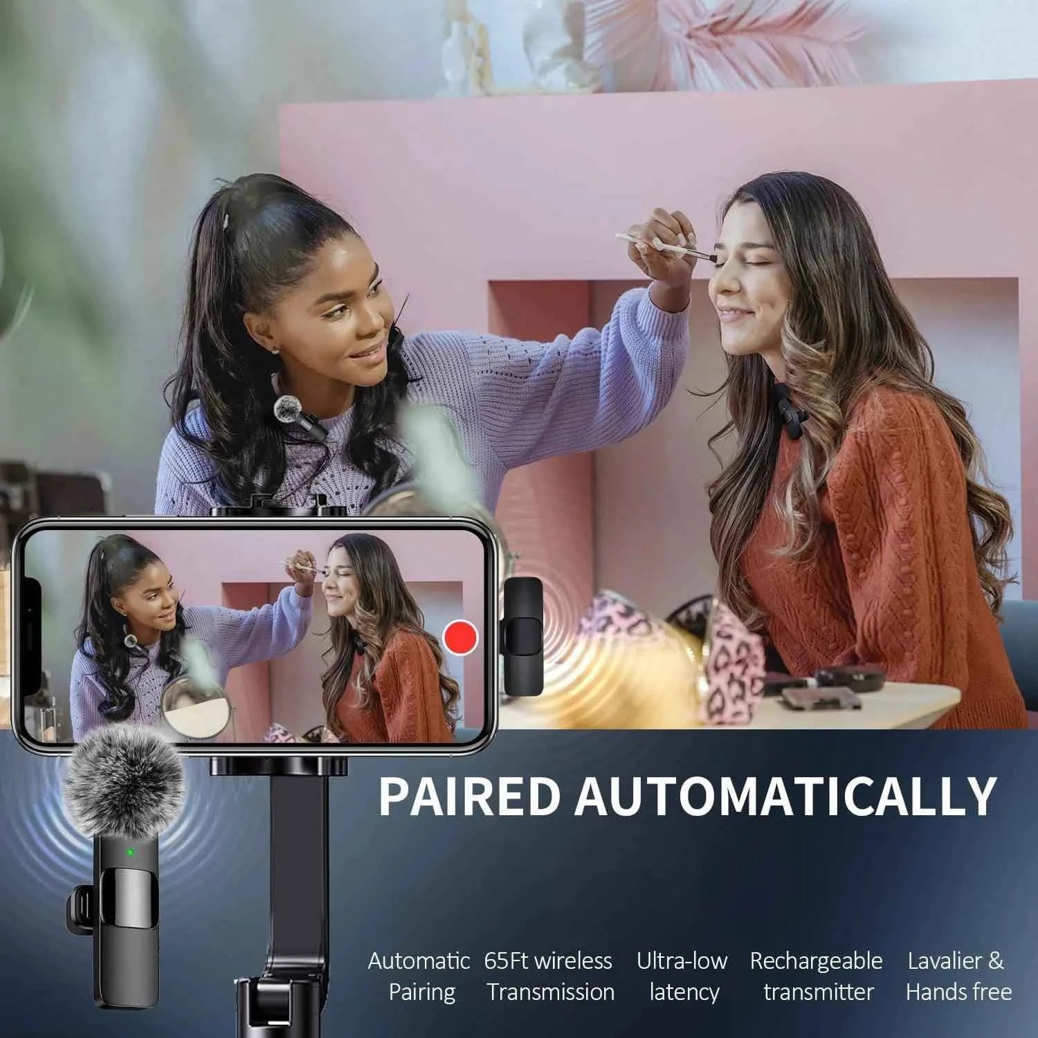 Wireless Lavalier Microphone - Fullshopping