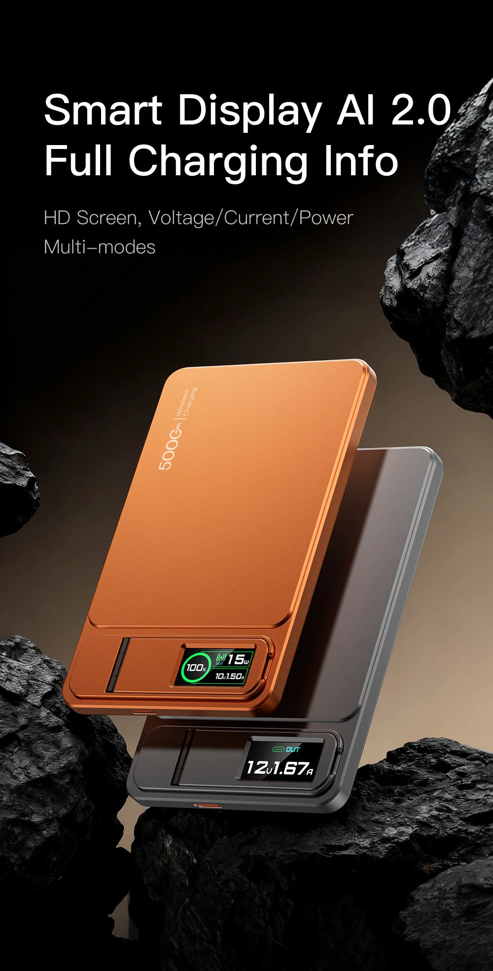 CCC 10000mAh Slim Original Power Bank For MagSafe,Magnetic Wireless 20W Fast Charging Portable Battery For iPhone 12-17 iWatch - Fullshopping