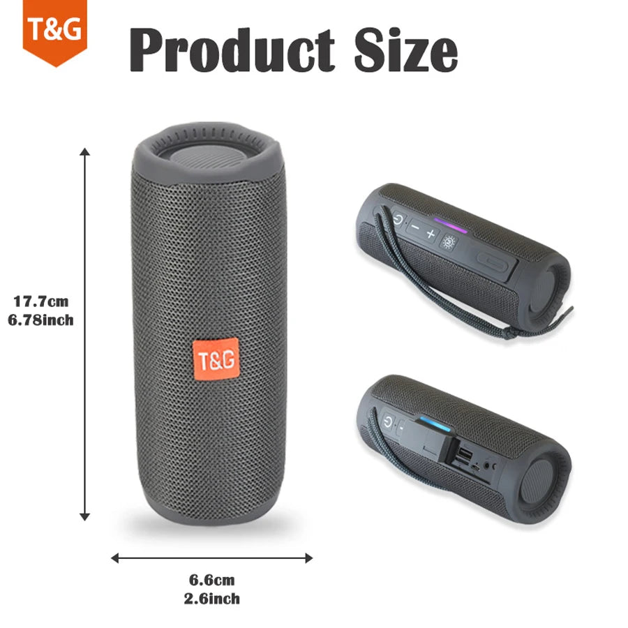 Wireless Portable Bluetooth Speaker Caixa De Som Blutooth Music Sound Box For Radio FM Subwoofer Blootooth Audio Hand Free Baffe - Fullshopping