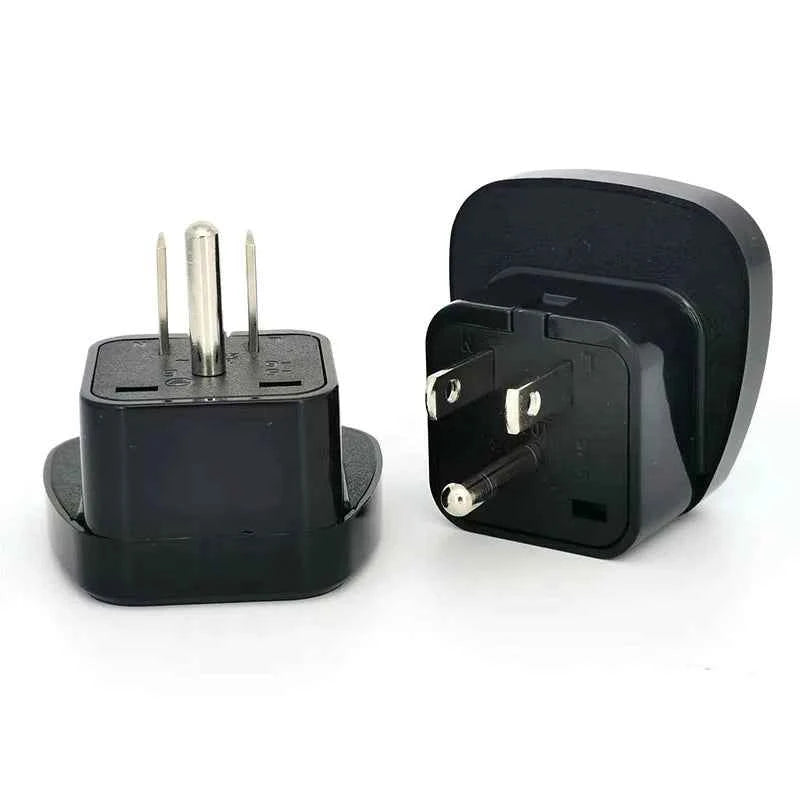 1pcs Universal American AU EU UK Swiss Italy to US travel adapter plug  Japan Canada Thailand Electric Power Convert Plug Type B
