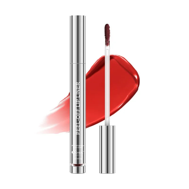 Peel Off Lip Liner Stain Kit - Long-Lasting Waterproof Matte Lip Tint Set for Women, Trend Colors, Easy to Use - Fullshopping