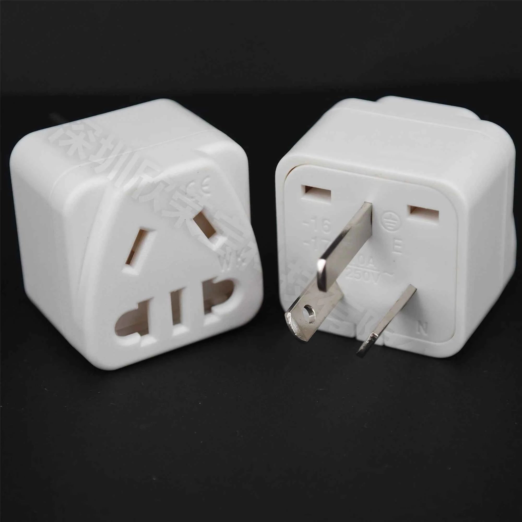 Universal Australian/China/New Zealand Travel Adapter,IEC Type I Plug US/EU/UK/Swiss/Italy/Japan To AU 3 Pin Power Converter 10A