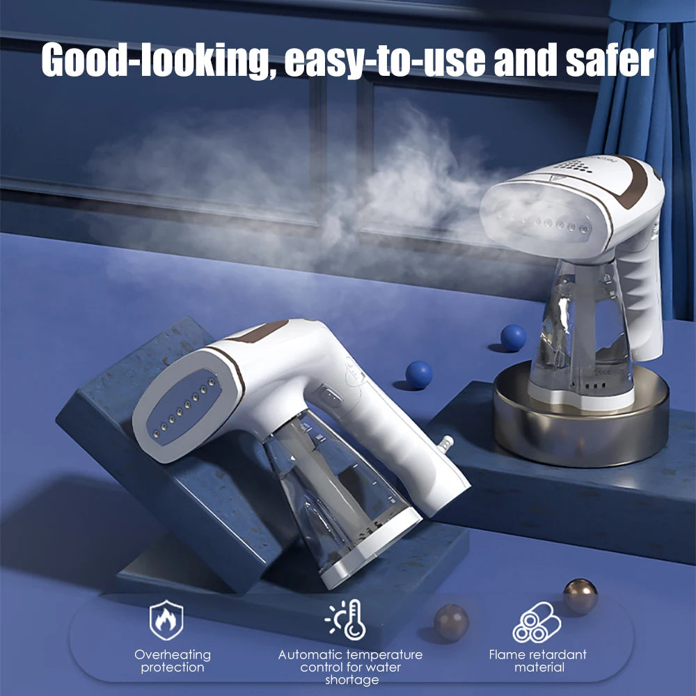 Steam Iron Garment Steamer Handheld Steamer 1600W Travel Vertical Mini Portable High Quality Home Travelling For Clothes Ironing - Fullshopping