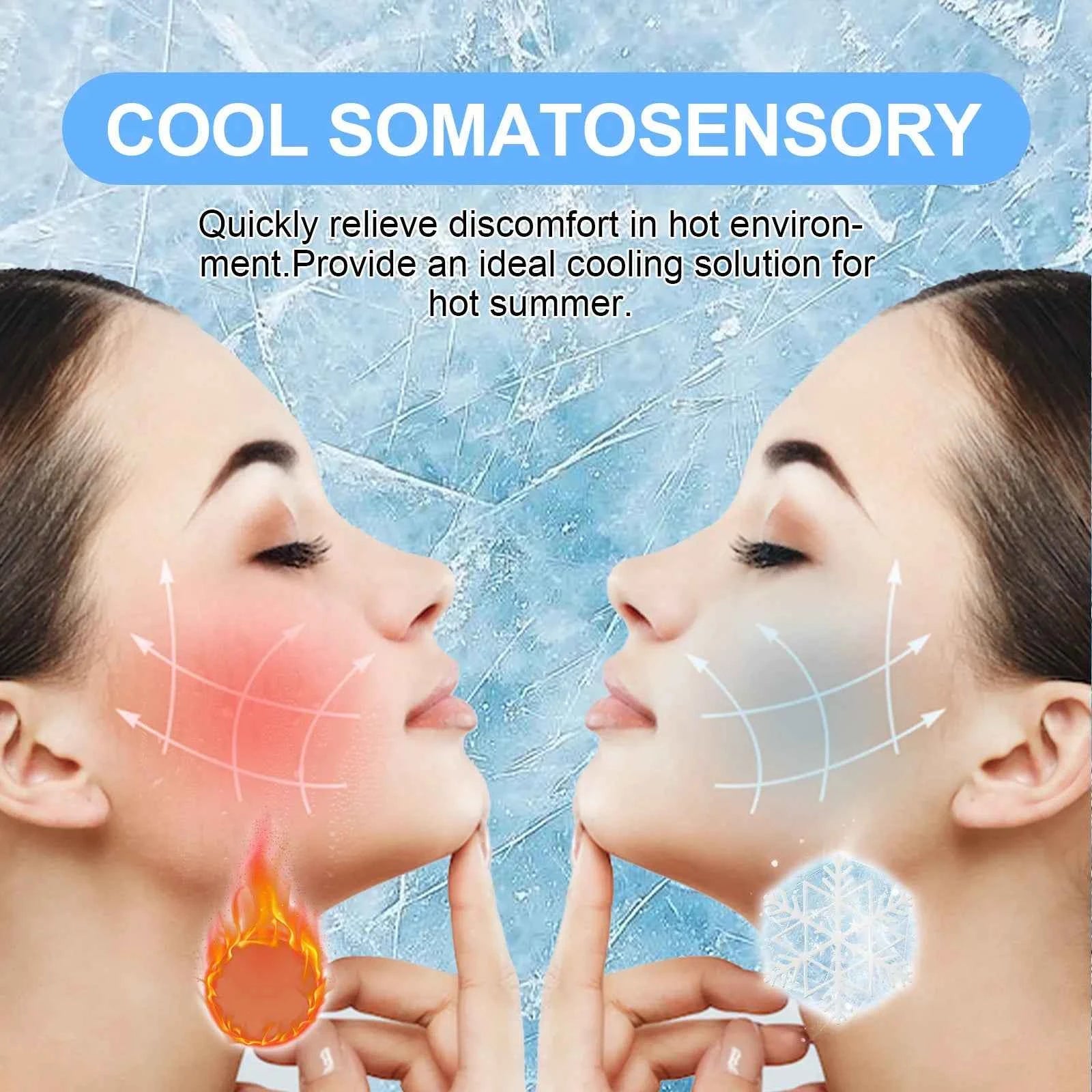 Turbo Fan Portable Handheld Cooling Fan Mini USB Ice Fan With Digital Display Outdoor Personal Camping Turbo Cold Air Fan