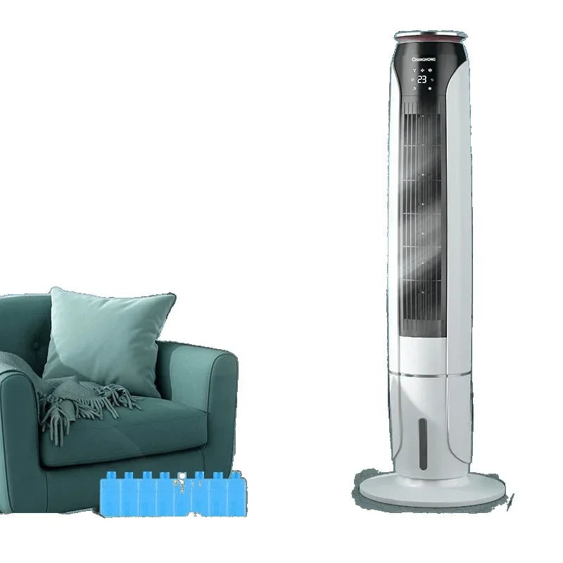 Superior Air Conditioning Fan Electric Fan Household Single Cooling Tower Fan Vertical Water Cooling Humidification