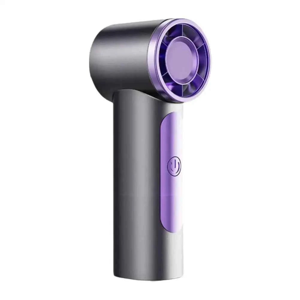 Portable Handheld Fan,4000mAh Rechargeable Turbo Personal Mini Fan,Pocket Design for Concerts, Sports Games, Camping, Travelling