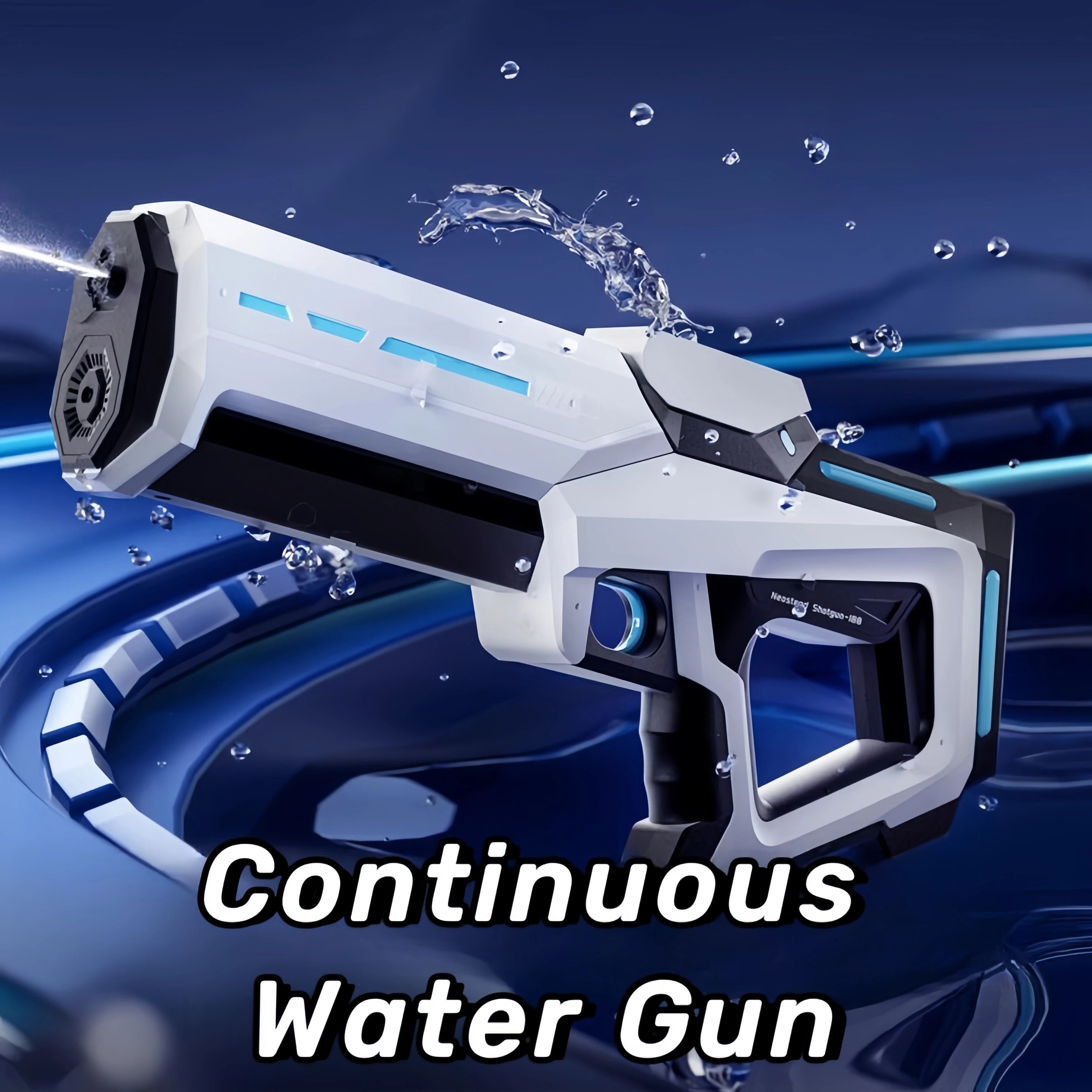 Water Guns Electric For Adults Powerful Squirt Automatic Water Suction Water Blasters Summer Outdoor Beach Toy For Kids Gift