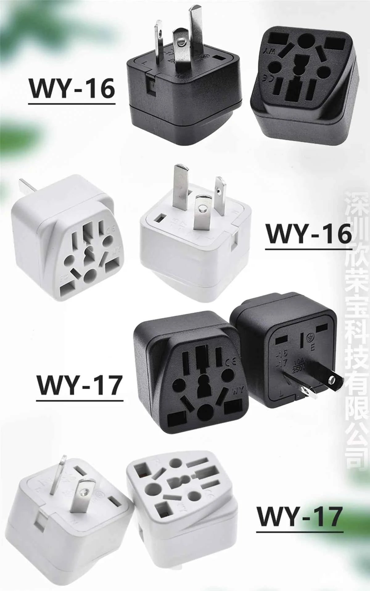 Universal Australian/China/New Zealand Travel Adapter,IEC Type I Plug US/EU/UK/Swiss/Italy/Japan To AU 3 Pin Power Converter 10A