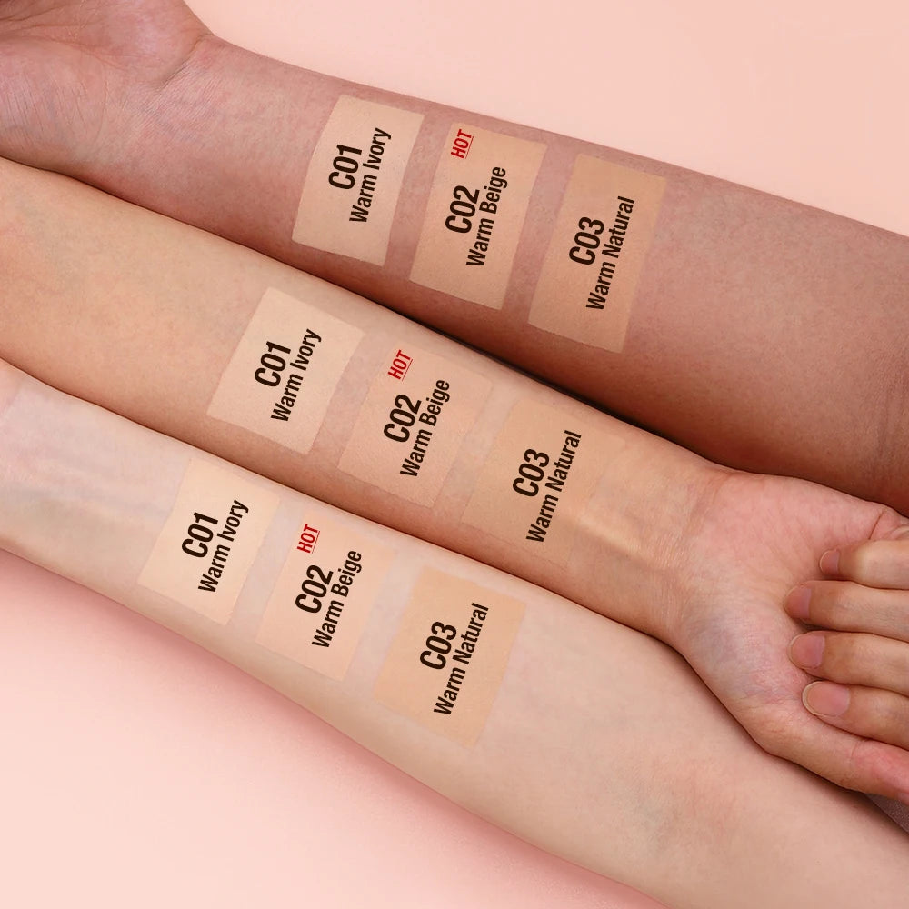 O.TWO.O 30ml Liquid Foundation Oil-control High Coverage Makeup Base Cream SPF30 Waterpoof Concealer Makeup Face Foundation - Fullshopping