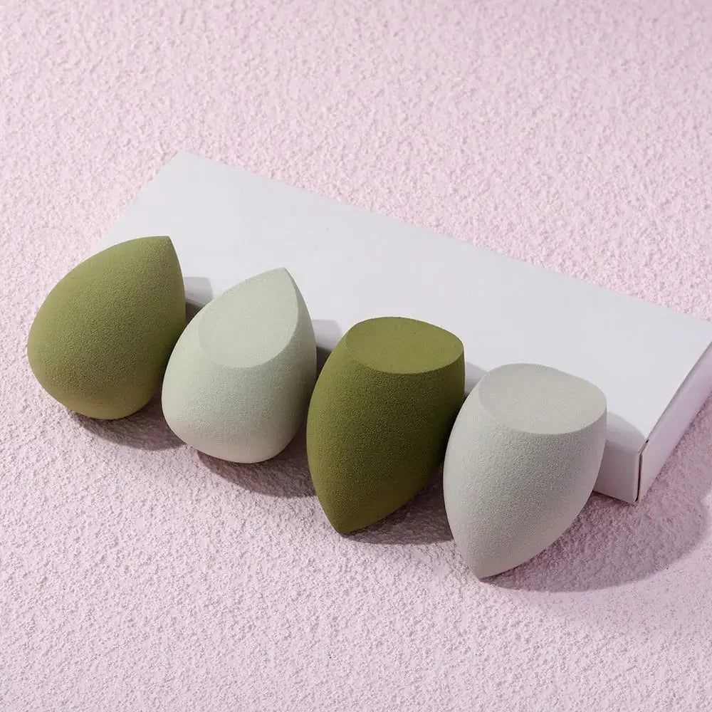 4 Pieces Makeup Sponge Blenders Blending Sponge Foundation Applicator Cosmetic Sponges makeup tools free shipping wholesale - Fullshopping
