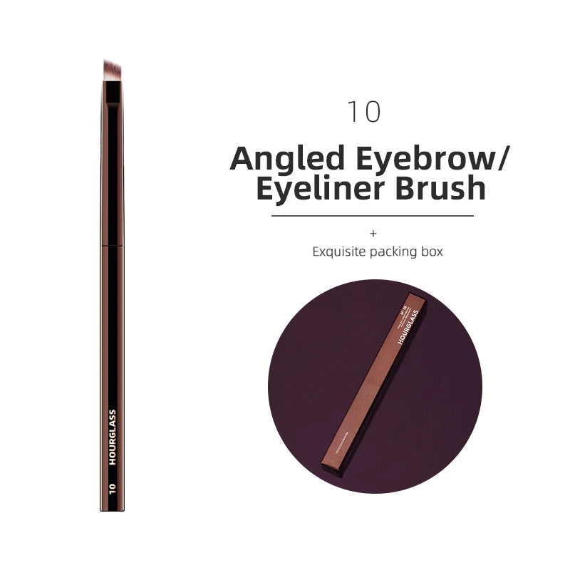 Hourglass Makeup Brushes Powder Foundation Concealer Blusher Bronzer Eye Shadow Eyebrow Eyeliner Sculpting Brush - Fullshopping