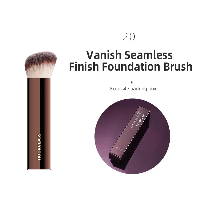 Hourglass Makeup Brushes Powder Foundation Concealer Blusher Bronzer Eye Shadow Eyebrow Eyeliner Sculpting Brush - Fullshopping