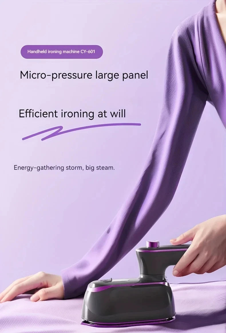 Handheld Steam Iron Portable Mini Dormitory Home Hanging Iron Foldable For Easy Travel Quick Dressing And Ironing Of Clothes - Fullshopping