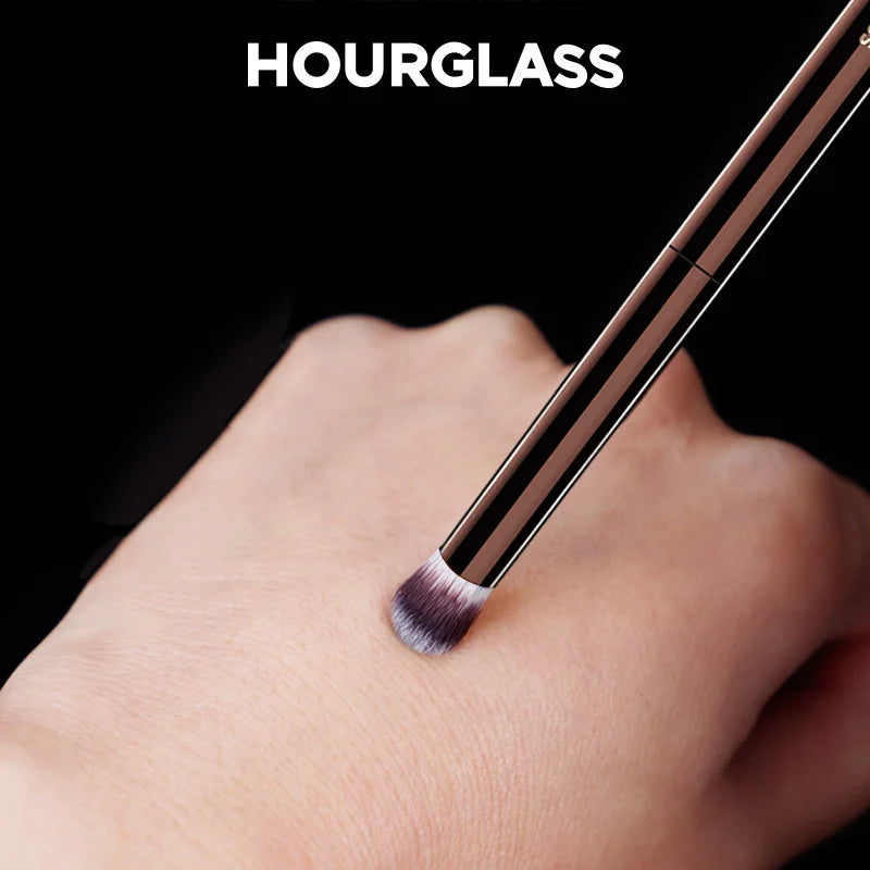 Hourglass Makeup Brushes Powder Foundation Concealer Blusher Bronzer Eye Shadow Eyebrow Eyeliner Sculpting Brush - Fullshopping