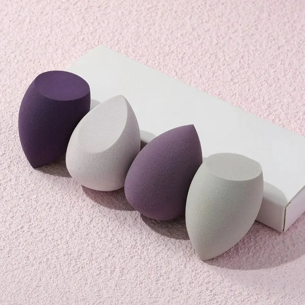 4 Pieces Makeup Sponge Blenders Blending Sponge Foundation Applicator Cosmetic Sponges makeup tools free shipping wholesale - Fullshopping
