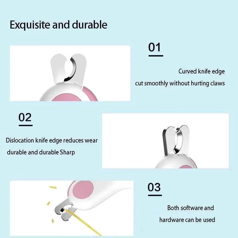 LED Light Pet Nail Clipper - Fullshopping