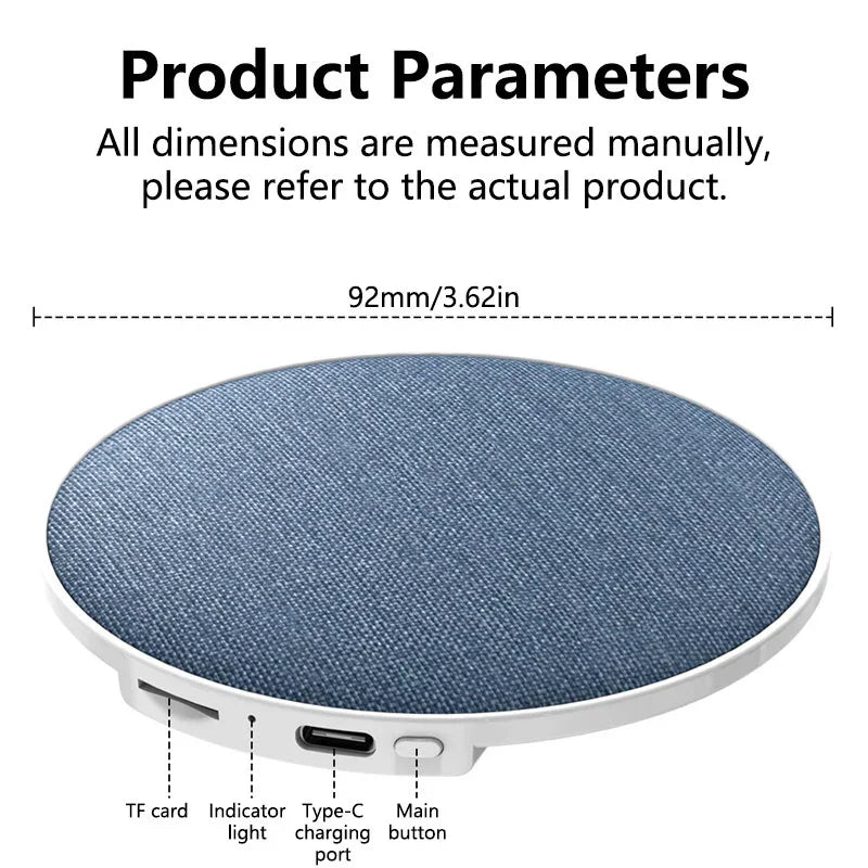 Pillow Side Sleep Aid Speaker Ultrasonic Sleep Aid High Dynamic Sound Quality Under Pillow Butterfly Bluetooth Speaker 2026