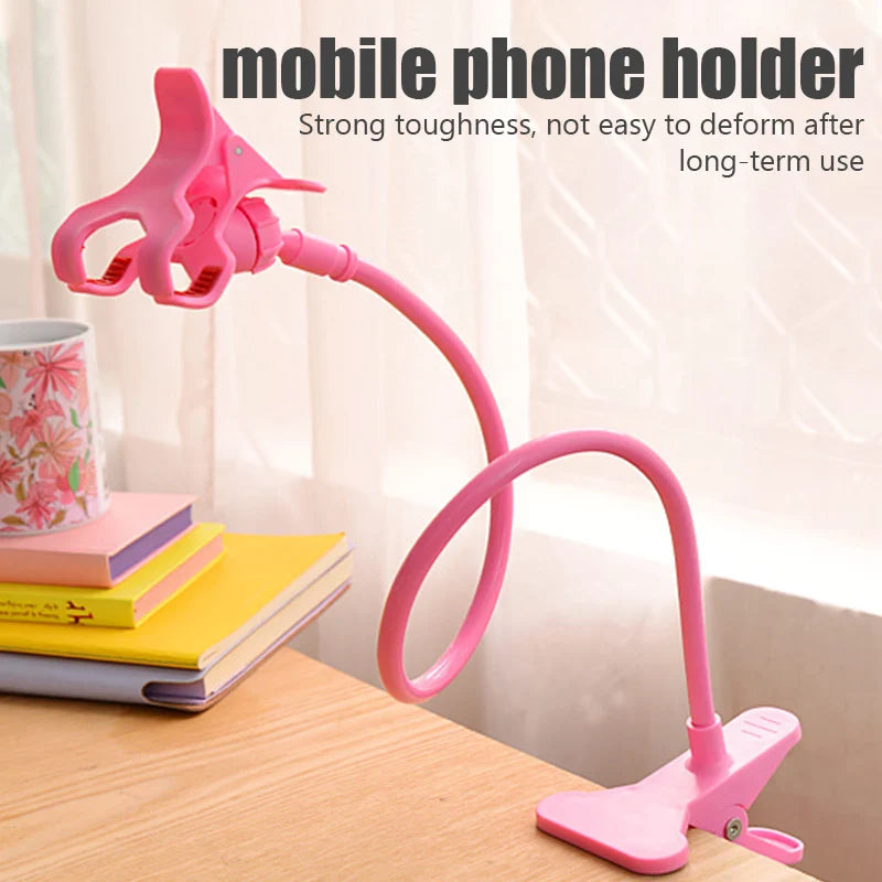 Universal Mobile Phone Holder Flexible Lazy Holder Adjustable Cell Phone Clip Home Bed Desktop Mount Bracket Smartphone Stand - Fullshopping