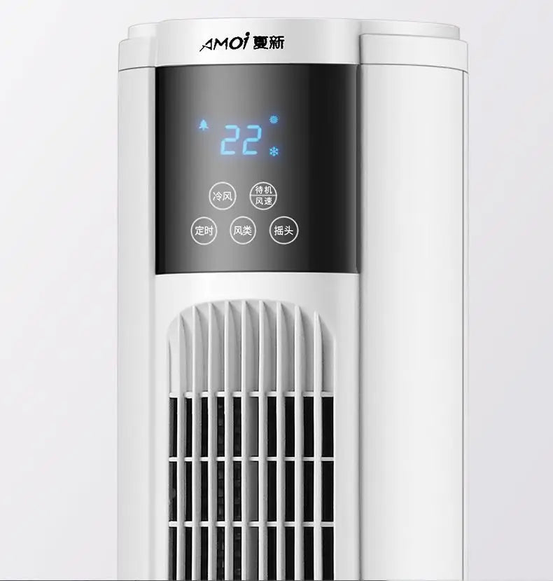 Air Conditioning Fan Humidification Chiller Household Water Cooling Fan Mobile Air Conditioner Vertical Mute