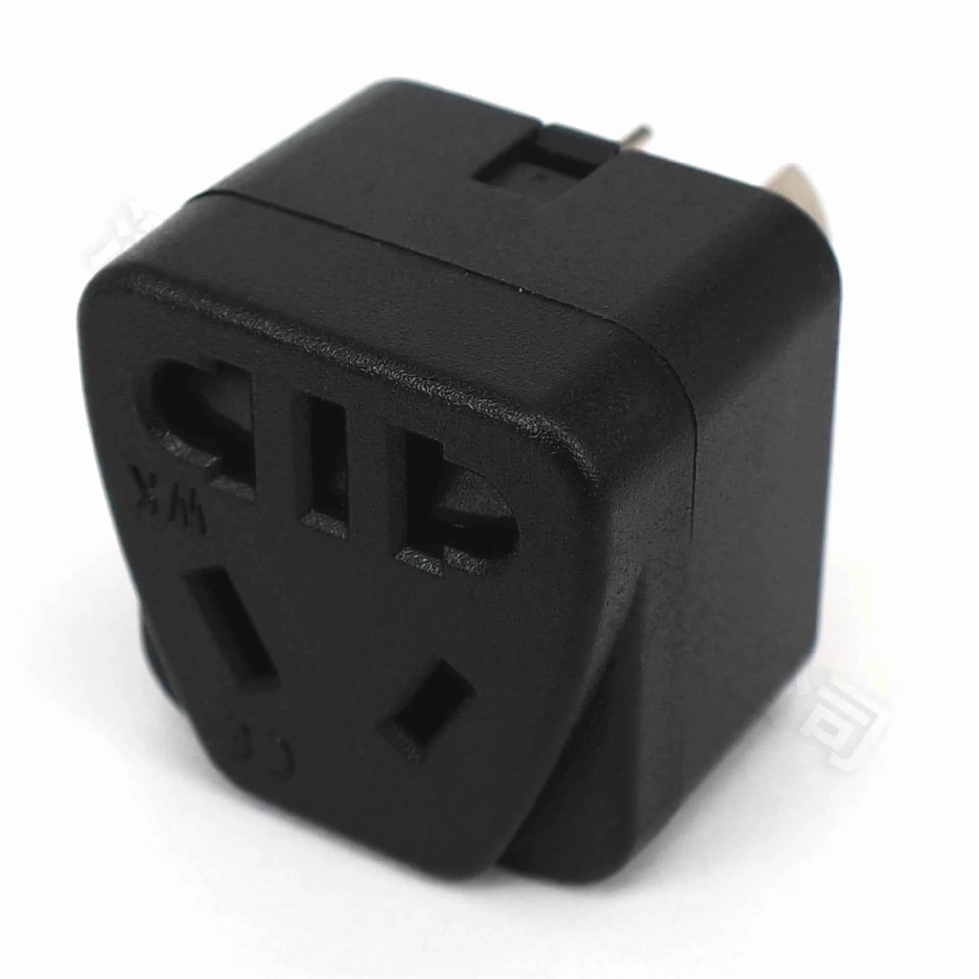 Universal Australian/China/New Zealand Travel Adapter,IEC Type I Plug US/EU/UK/Swiss/Italy/Japan To AU 3 Pin Power Converter 10A