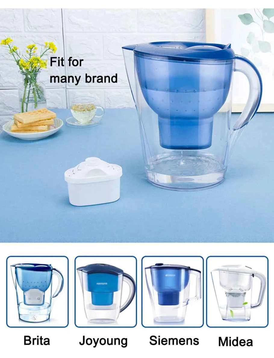 New For Brita Maxtra 2PCS/6PCS Water Filters Cartridge Limescale Chlorine Impurities Purify Kettle Activate Carbon Water Filter - Fullshopping