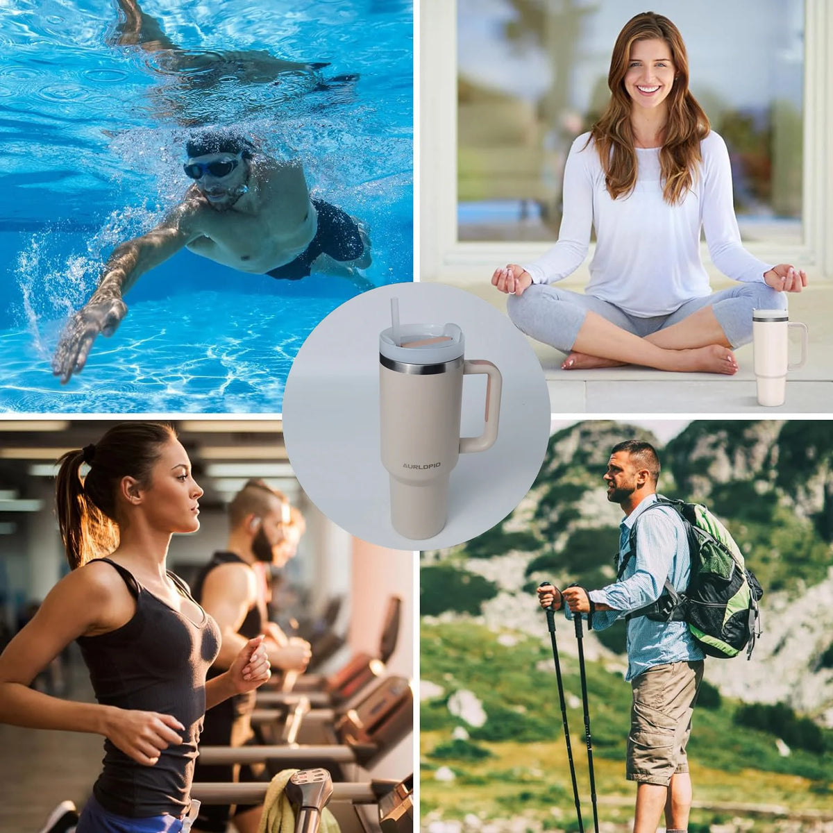 40oz Stainless Steel Thermal Mug Large Capacity Insulated Coffee Cup Office Home Water Bottle Travel Car Tumbler New Year Gifts