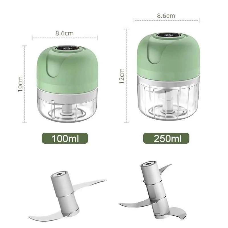Mini Electric Garlic Chopper - Fullshopping