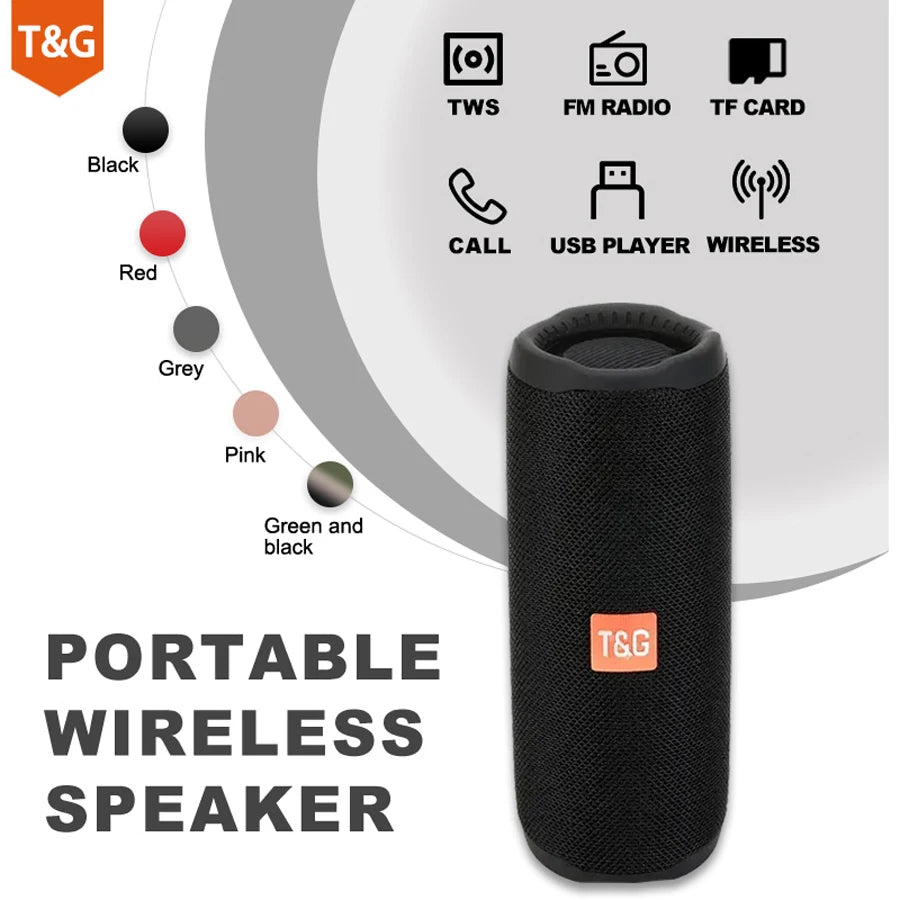 Wireless Portable Bluetooth Speaker Caixa De Som Blutooth Music Sound Box For Radio FM Subwoofer Blootooth Audio Hand Free Baffe - Fullshopping