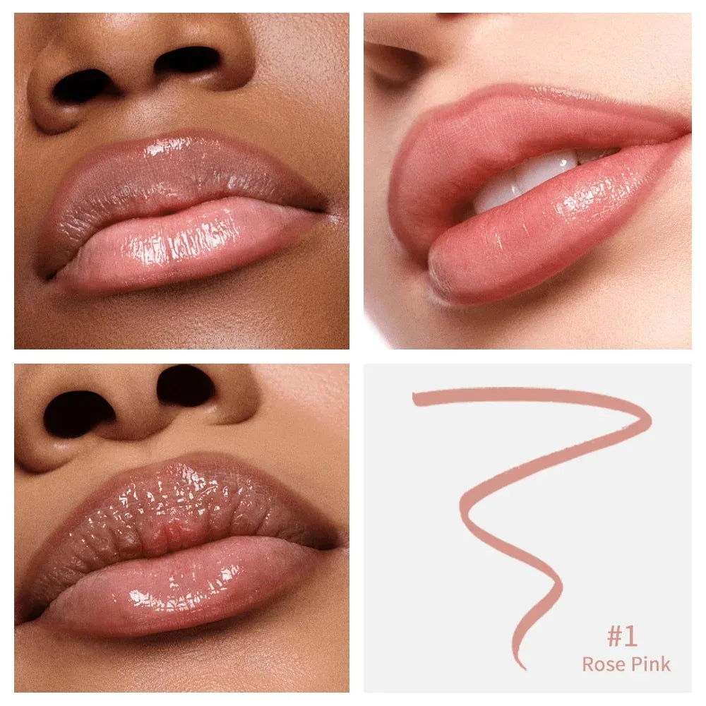 Waterproof Lip Liner Peel Off Tattoo Lipgloss Waterproof Long Lasting Matte Lip Tint Brown Contour Tear-off Lips Stain Cosmetic - Fullshopping