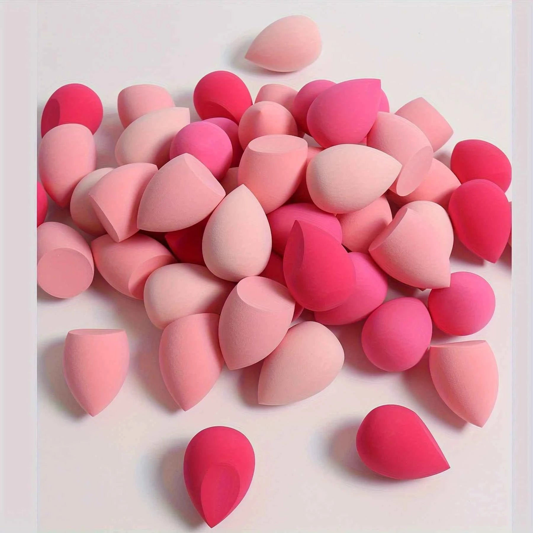 7piece/18piece makeup sponge set, suitable for liquid BB cream powder application, makeup egg dry wet dual-use powder puff - Fullshopping