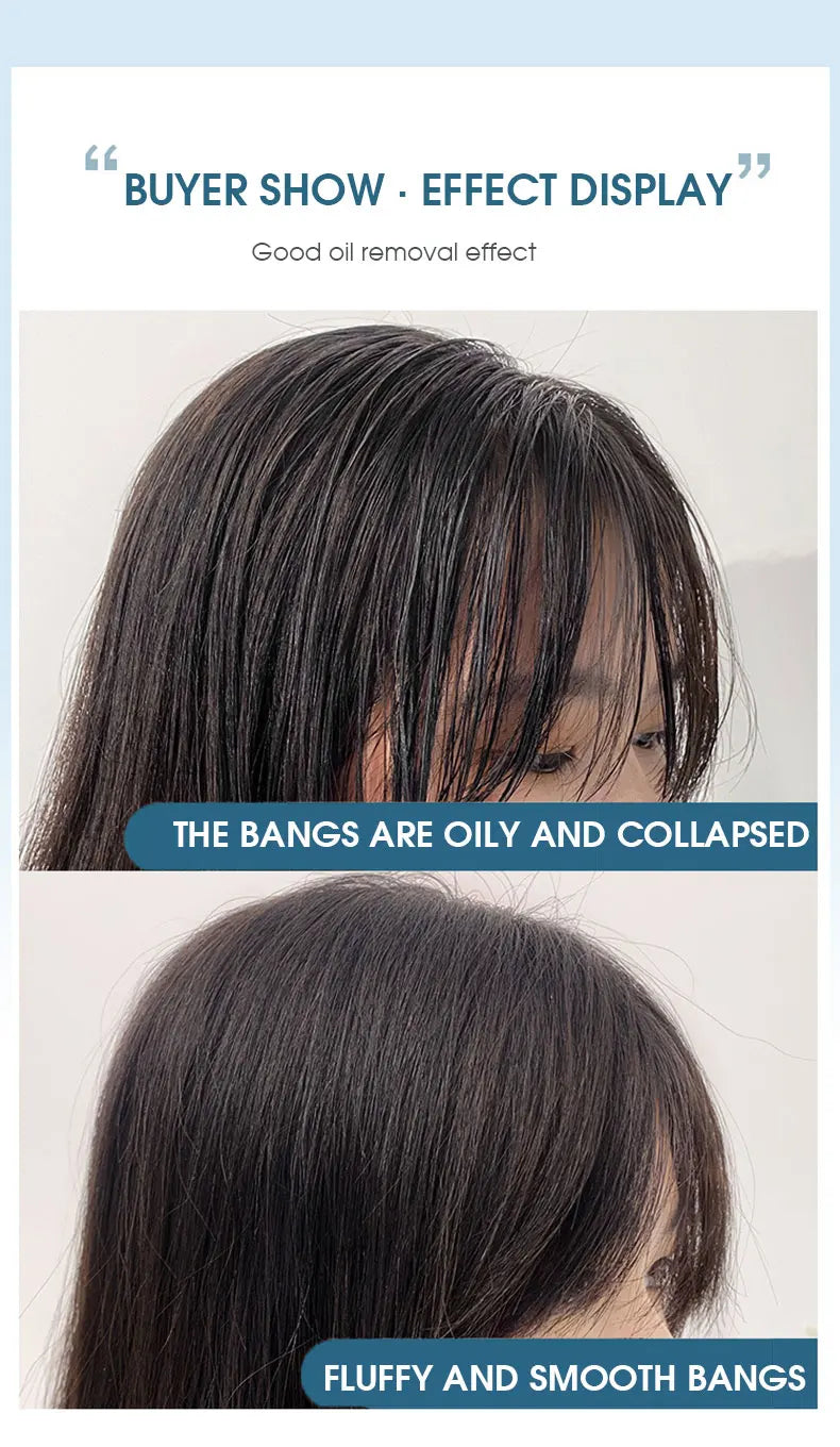 Fluffy powder, lazy bangs, greasy hair, no washing, no harm, fluffy light dry hair, spray powder - Fullshopping