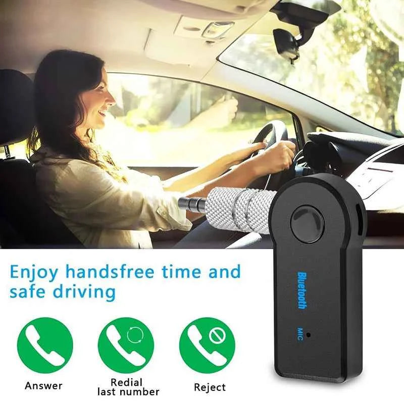 Wireless Bluetooth 5.0 Audio Receiver Mini Bluetooth Stereo AUX USB for PC Earphone Car Handfree Wireless Bluetooth Adapter 2in1