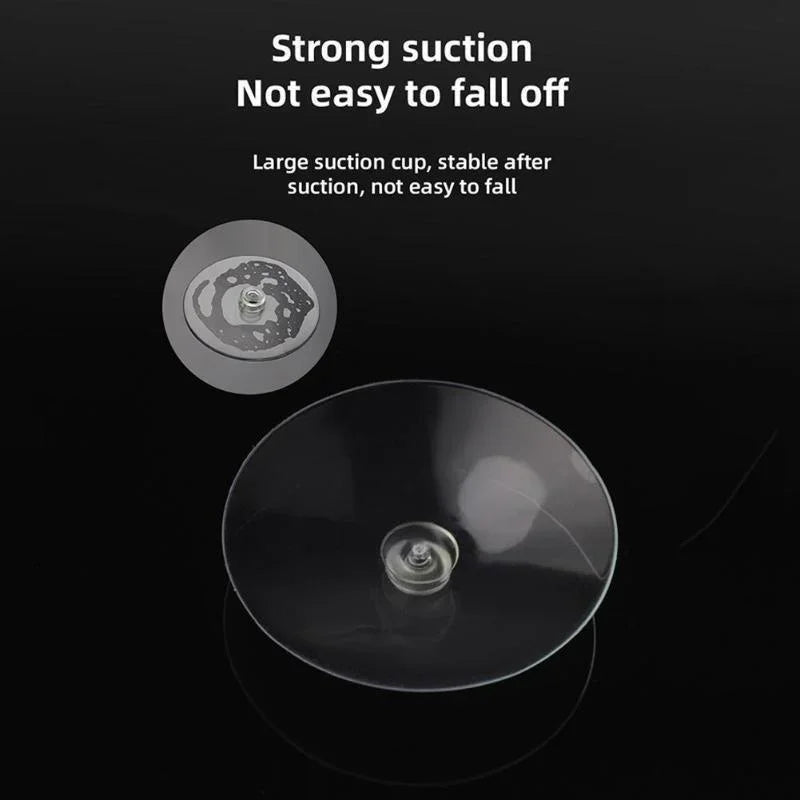 Mini Bluetooth Speaker Portable Waterproof Suction Cup Wireless Handsfree Speakers Illuminated LED Light for Showers Pool Car - Fullshopping
