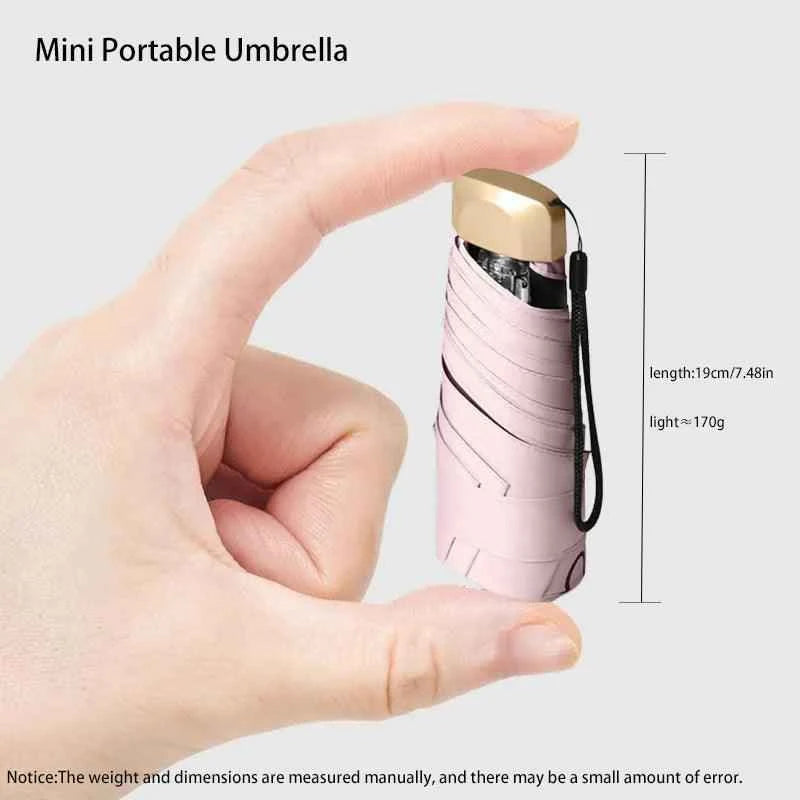 Outdoor Mini Sun Umbrella UV Protection - Fullshopping