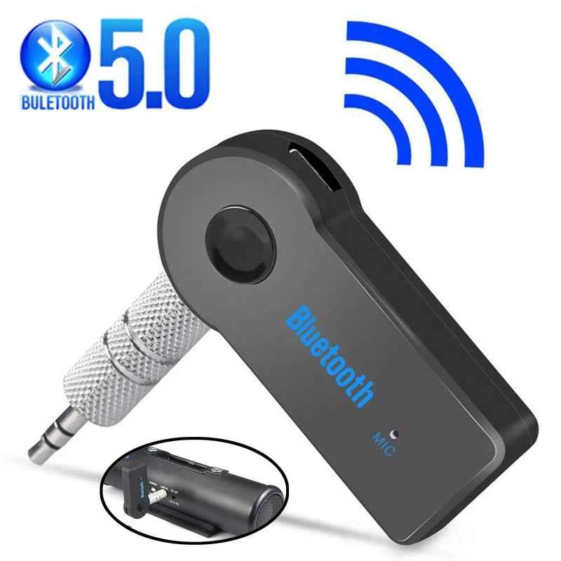 Wireless Bluetooth 5.0 Audio Receiver Mini Bluetooth Stereo AUX USB for PC Earphone Car Handfree Wireless Bluetooth Adapter 2in1