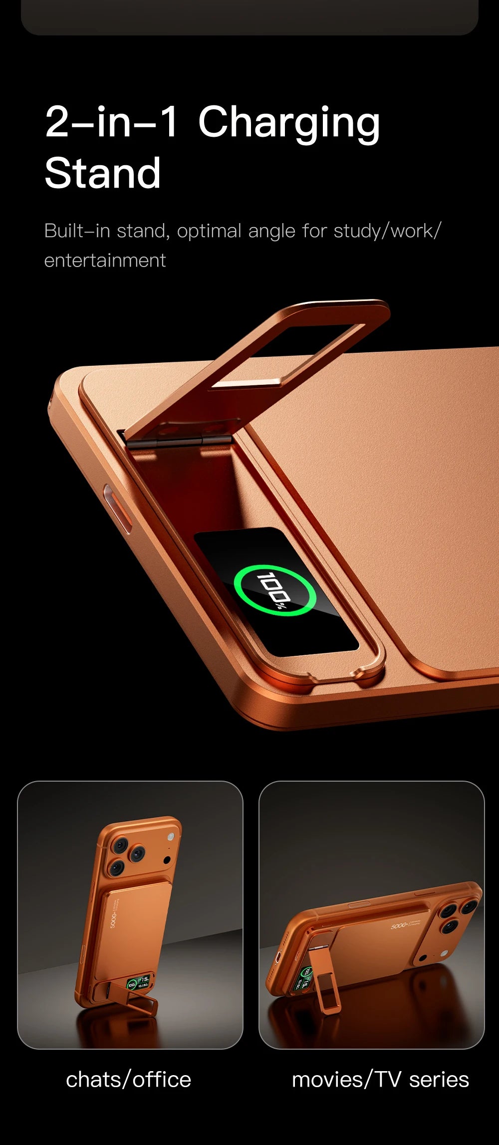 CCC 10000mAh Slim Original Power Bank For MagSafe,Magnetic Wireless 20W Fast Charging Portable Battery For iPhone 12-17 iWatch - Fullshopping