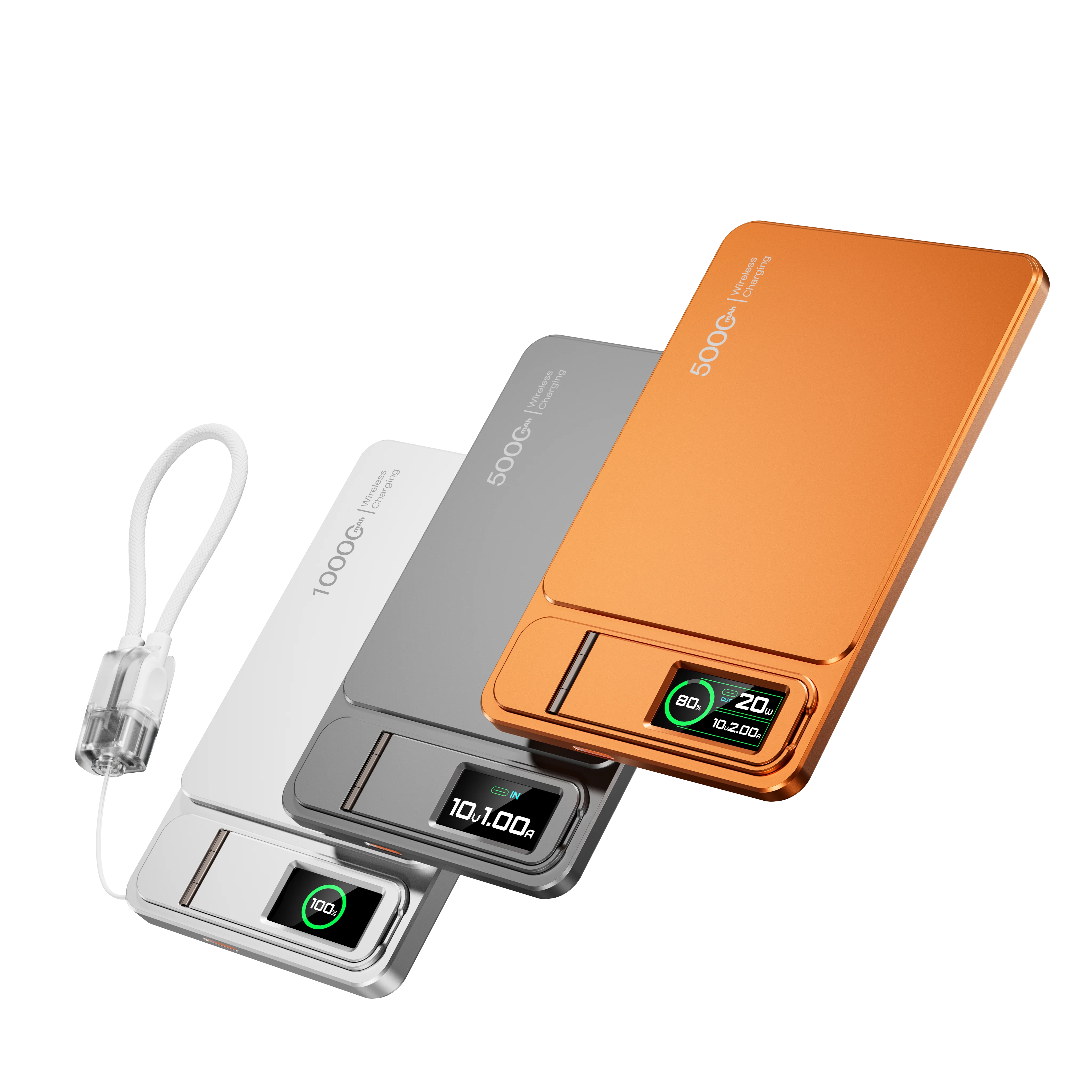 CCC 10000mAh Slim Original Power Bank For MagSafe,Magnetic Wireless 20W Fast Charging Portable Battery For iPhone 12-17 iWatch - Fullshopping