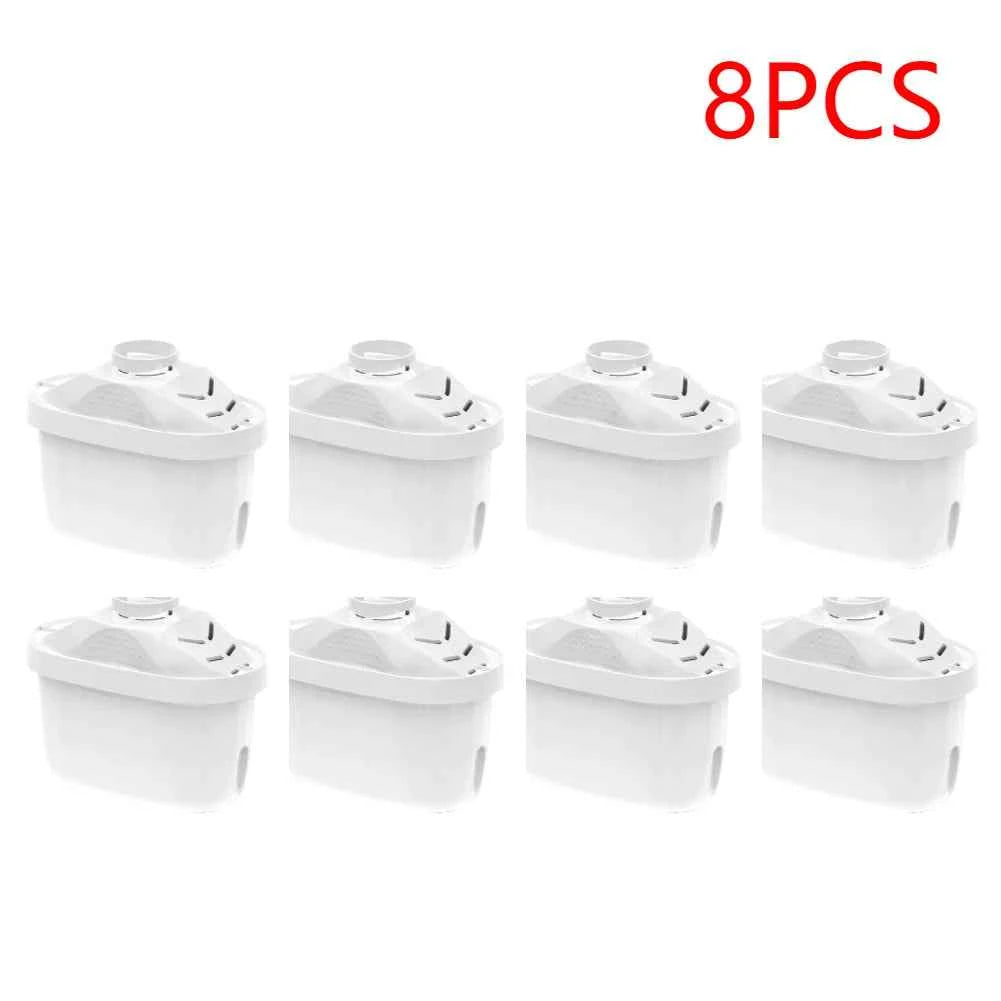 1-10pc Water Filter Jug Cartridges for Brita- Maxtra Reducing Limescale Chlorine Replacement Filter Cartridges Activated Carbon - Fullshopping
